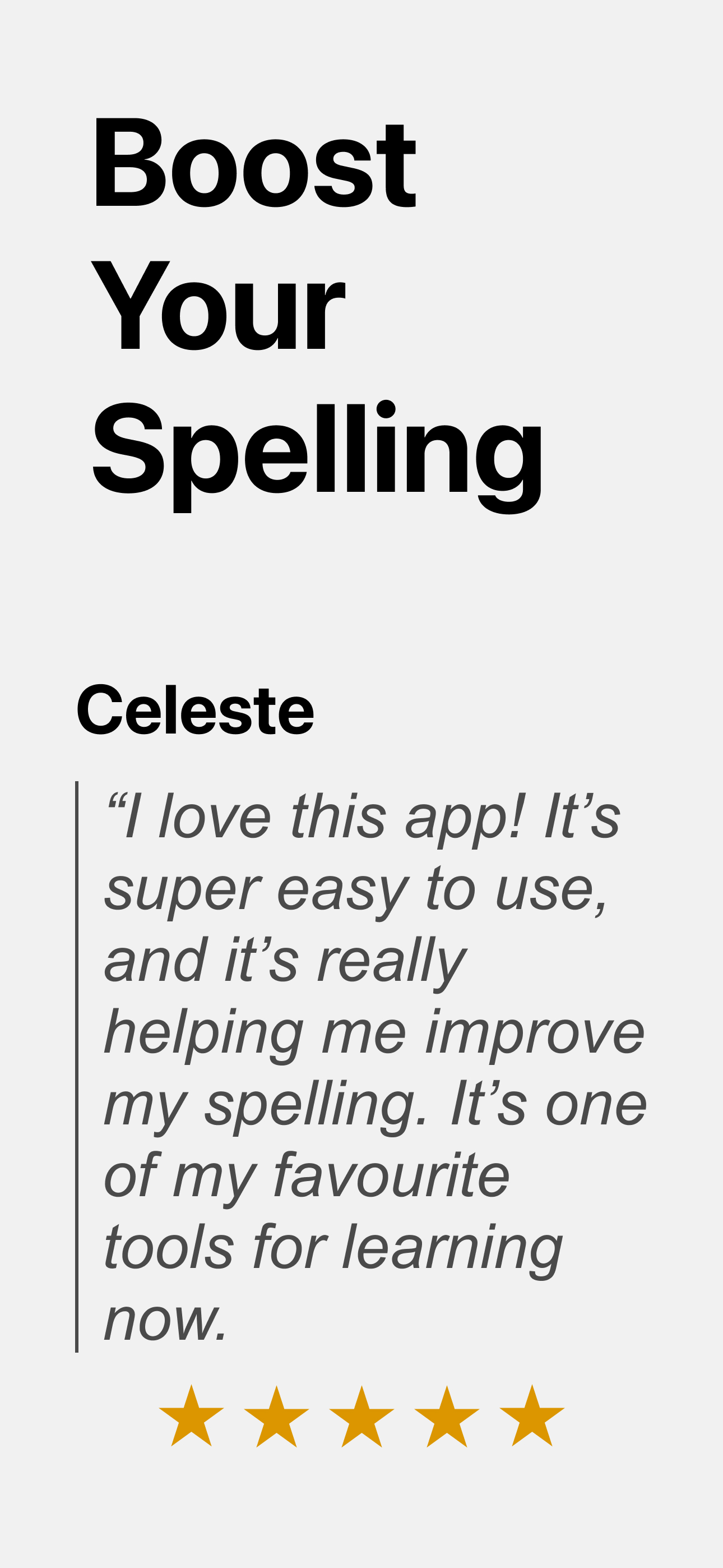 Speller Screenshot 1